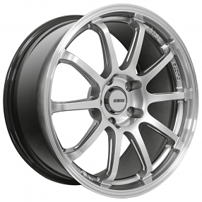 18" Bavar Racing BVR03 Hyper Black with Machined Lip Flow Formed Wheels (5x120/5x114/5x112, +30/35mm) 