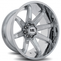 26" Hardrock Wheels H502 Pain Killer Xposed Chrome Off-Road Rims