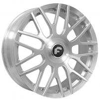 24x9.5" Forgiato Freddo-M Brushed Silver Floating Cap Monoblock Forged Wheels (5x120/115/127, +20mm) 