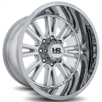 22" Hardrock Wheels H503 Spine Xposed Chrome Off-Road Rims