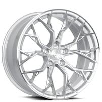 19" Dolce Performance Wheels Aria Gloss Silver with Machined Face Rims