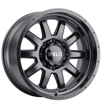 20" Weld Off-Road Wheels Stealth W101 Satin Black Rotary Forged Crossover Rims