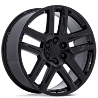 20" Performance Replicas Wheels PR203 Gloss Black Rims