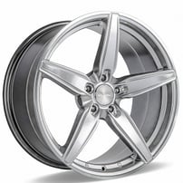 19x10" Ace Alloy C903 Couture Hyper Silver with Machined Face Wheels (Blank)