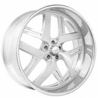 22" Snyper Forged Wheels Bomber Polished Rims