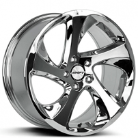 18" Shift Wheels Strut Chrome Rims 