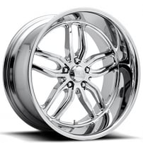 18" U.S. Mags Wheels C-Ten U127 Chrome Rims 