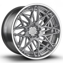 21" Staggered Rohana Forged Wheels RFG21 Custom Finish Rims