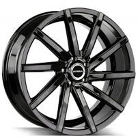 20" Strada Wheels Sega Black Rims