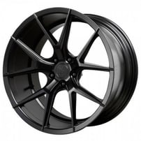 22x9" Verde V99 Axis Satin Black Wheels (5x114/112/120, +30mm) 