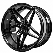 20x10.5" AC Wheels AC01 Gloss Black Extreme Concave (5x120/127/114, +20/30mm) 