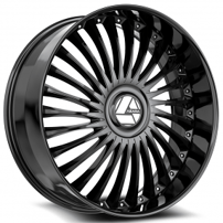 18" Azara Wheels AZX-103 Gloss Black Rims