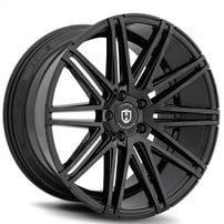 20" Staagered Curva Wheels C48 Gloss Black Rims 