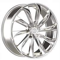 22x8.5" Eclipse Wheels 106 Chrome Rims