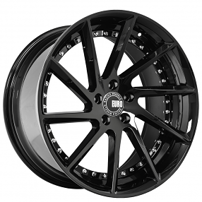 20x8.5/10" ERW ERW-3 Gloss Black Wheels (5x114/112/120, +20/30mm)