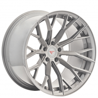 20" Staggered Ferrada Wheels F8-FR9 Storm Grey Flow Formed Rims