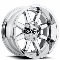 17" Fuel Wheels D536 Maverick Chrome Off-Road Rims 