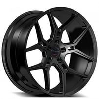 26" Giovanna Wheels Haleb Black Rims