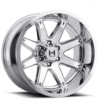 20" Hostile Wheels H109 Alpha Chrome Off-Road Rims