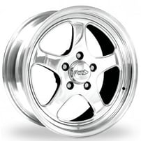 19" Intro Wheels 5-Star Endless Polished Welded Billet Rims