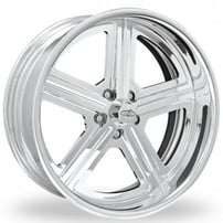 28" Intro Wheels Nitro XLR Polished Welded Billet Rims