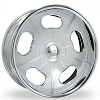 28" Intro Wheels Saltster Covered Polished Welded Billet Rims