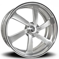 28" Intro Wheels Twisted Rally XLR Polished Welded Billet Rims