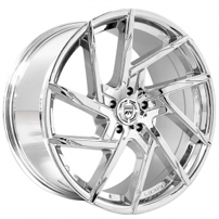 24" Lexani Wheels Senna Chrome Rims 