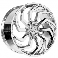 20" Lexani Wheels Shadow Chrome Rims 