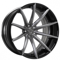 21" Staggered Lexani Forged Wheels LF-Sport LZ-108 Custom Finish Forged Rims 