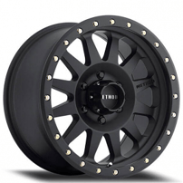 17" Method Wheels 304 Double Standard Matte Black Off-Road Rims 