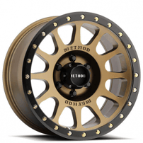 17" Method Wheels 305 NV Bronze Off-Road Rims 