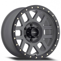 18" Method Wheels 309 Grid Titanium Off-Road Rims 