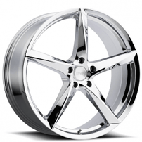 20" MKW Wheels M120 Chrome Rims 