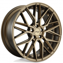 19" Staggered Niche Wheels M191 Gamma Matte Bronze Rims 