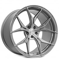 19" Rohana Wheels RFX5 Brushed Titanium Flow Formed Rims