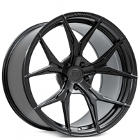 22" Rohana Wheels RFX5 Matte Black Flow Formed Rims