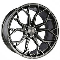 20" Stance Wheels SF10 Brushed Dual Gunmetal Flow Formed Rims 