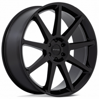 24" Status Wheels Mammoth Gloss Black Rims