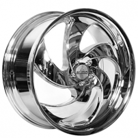 20" Strada Wheels Retro 5 Chrome Rims 