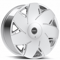 24" Strada Wheels Turbina Chrome Rims