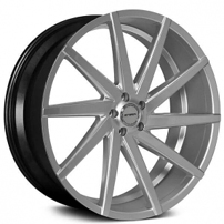 22" Strada Wheels Sega Silver Machined Rims 