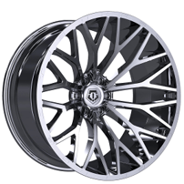 22" TIS Wheels 566C Chrome Off-Road Rims   