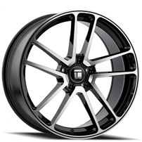 20" Touren Wheels TF97 3297 Black Machined Flow Formed Rims