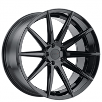 20" TSW Wheels Clypse Gloss Black Rims 