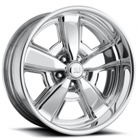 18" U.S. Mags Forged Wheels Malibu US357 Polished Vintage Forged 2-Piece Rims