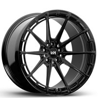 20" Variant Forged Wheels Aure Gloss Black Monoblock Forged Rims