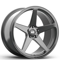 20" Variant Forged Wheels Sena Gloss Gunmetal Monoblock Forged Rims