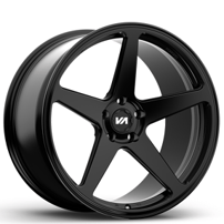 20" Variant Forged Wheels Sena Satin Black Monoblock Forged Rims