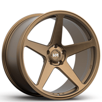 20" Variant Forged Wheels Sena Satin Bronze Monoblock Forged Rims